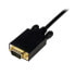 Фото #7 товара Адаптер-конвертер Mini DisplayPort к VGA 10 футов - mDP к VGA 1920x1200 - Черный - 3 м - mini DisplayPort - VGA (D-Sub) - Мужчина - Мужчина - Прямой
