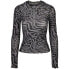 Фото #3 товара URBAN CLASSICS Long Sleeve Turtleneck Top Aop Mesh Big