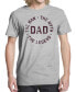 ფოტო #1 პროდუქტის Men's Man Myth Legend Graphic T-shirt