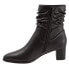 Фото #4 товара Trotters Krista T1959-001 Womens Black Narrow Leather Ankle & Booties Boots 8