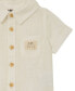 ფოტო #4 პროდუქტის Baby Boys Leonard Linen Button Down Shirt