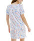 Women's Printed Short-Sleeve Sleepshirt