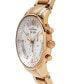 Men's Chieftain Gold-Tone Stainless Steel , Silver-Tone Dial , 42mm Round Watch