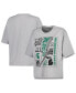 Фото #1 товара Women's Silver Michigan State Spartans Rock & Roll School of Rock T-shirt