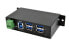 Exsys EX-1504HMS - USB 3.2 Gen 1 (3.1 Gen 1) Type-B - USB 3.2 Gen 1 (3.1 Gen 1) Type-A - 5000 Mbit/s - Black - Metal - 1.5 m