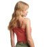 ფოტო #2 პროდუქტის SUPERDRY Vintage Rib Lace Trim Cami Top