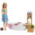 BARBIE Fizzy Bath and Playset Blonde Doll