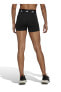 Фото #1 товара Шорты спортивные Adidas Черные женские Slim Fit HF6683-TF SHORT TIGHT BLA