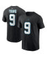 Фото #1 товара Men's Bryce Young Black Carolina Panthers 2023 NFL Draft First Round Pick Player Name and Number T-shirt