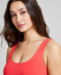 ფოტო #3 პროდუქტის Scoop-Neck Double-Layered Sleeveless Bodysuit, Created for Macy's