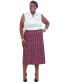 ფოტო #8 პროდუქტის Women's Printed Ity Pull-On A-Line Skirt