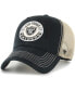 Фото #3 товара Men's Black, Natural Las Vegas Raiders Notch Trucker Clean Up Adjustable Hat