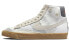 Фото #7 товара 【定制球鞋】 Nike Blazer Mid 趣味贴纸 特殊鞋盒 钱袋挂件 手绘喷绘 复古休闲 中帮 板鞋 男款 黄绿白 / Кроссовки Nike Blazer Mid DQ5081-119