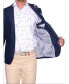 Фото #4 товара Men's Linen Cotton Solid Textured Sportcoat