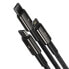 Фото #2 товара Kabel przewód 3w1 USB USB-C Iphone Lightning microUSB 3.5 A 1.5 m czarny