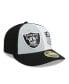 ფოტო #2 პროდუქტის Men's Gray, Black Las Vegas Raiders 2023 Sideline Low Profile 59FIFTY Fitted Hat