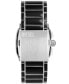 ფოტო #3 პროდუქტის Men's Cliffhanger Chronograph Black Stainless Steel Watch 40mm