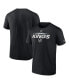 Фото #4 товара Men's Black Los Angeles Kings Authentic Pro Team Core Collection Prime T-shirt