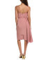 Rene Ruiz Front Drape Cocktail Dress Women's