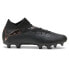 Фото #1 товара Puma Future 7 Pro Firm GroundArtificial Ground Soccer Cleats Mens Black Sneakers