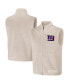 Men's NFL x Darius Rucker Collection by Oatmeal New York Giants Full-Zip Sweater Vest
