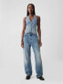 Фото #3 товара Pinstripe Denim Halter Vest