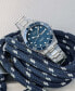 ფოტო #2 პროდუქტის Men's Swiss Automatic Ocean Star Stainless Steel Bracelet Watch 43mm