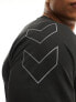 Hummel mesh training t-shirt in black