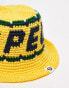 Фото #4 товара Aape By A Bathing Ape knitted bucket hat in yellow