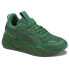 Фото #2 товара Puma RsX Mono Lace Up Mens Green Sneakers Casual Shoes 39348701