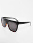 Фото #2 товара DIFF stevie flat brown sunglasses in black