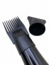 Фото #7 товара 3pcs Professional Plastic Hair Dryer Nozzle Diffuser Hair Dryer Nozzle Comb Attachment Concentrator Replacement Hair Dryer Flat Hairdresser Salon Styling Tool Specially for Diameter 4.5cm (Black)