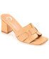 ფოტო #1 პროდუქტის Women's Renatta Woven Block Heel Dress Sandals