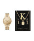 Фото #2 товара Часы Kendall & Kylie Shiny Gold Tone Watch