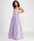 Фото #3 товара Juniors' Sequin Embellished Sleeveless Gown, Created for Macy's