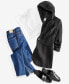 Фото #5 товара Women's Seamed High-Rise Slit-Hem Denim Jeans