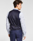 Фото #3 товара Men's Slim-Fit Wool Suit Vest, Created for Macy's