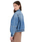 ფოტო #2 პროდუქტის Women's Denim Bomber Jacket