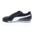 Фото #5 товара Puma Roma Basic 35357211 Mens Black Synthetic Lifestyle Sneakers Shoes