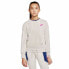 Hoodless Sweatshirt for Girls Nike Heritage Beige