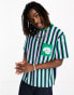 Фото #1 товара Футболка Karl Kani Oversize Blue Stripe