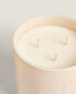 (500 g) white santal scented candle