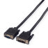 VALUE DVI Cable - DVI (18+5) - HD15 - M/M 3 m - 3 m - DVI - VGA (D-Sub) - Male - Male - Straight