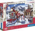 Clementoni CLE puzzle 500 Christmas Train Station 81502