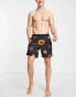 Фото #4 товара Billabong Sundays Floral swim board shorts in black