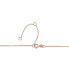 ფოტო #4 პროდუქტის EFFY® Ruby Pavé Heart 18" Pendant Necklace (3/8 ct. t.w.) in 14k Rose Gold (Also available in Sapphire)