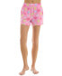 ფოტო #1 პროდუქტის Women's Printed Sleep Shorts