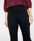 Фото #4 товара Women's Ponte Kick-Flare Ankle Pants, Regular and Short Lengths, Created for Macy's