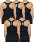 ფოტო #33 პროდუქტის Women's Moisture Wicking Racerback Tanks-5 Pack