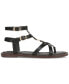 Фото #2 товара Tayla Embellished Strappy Gladiator Flat Sandals